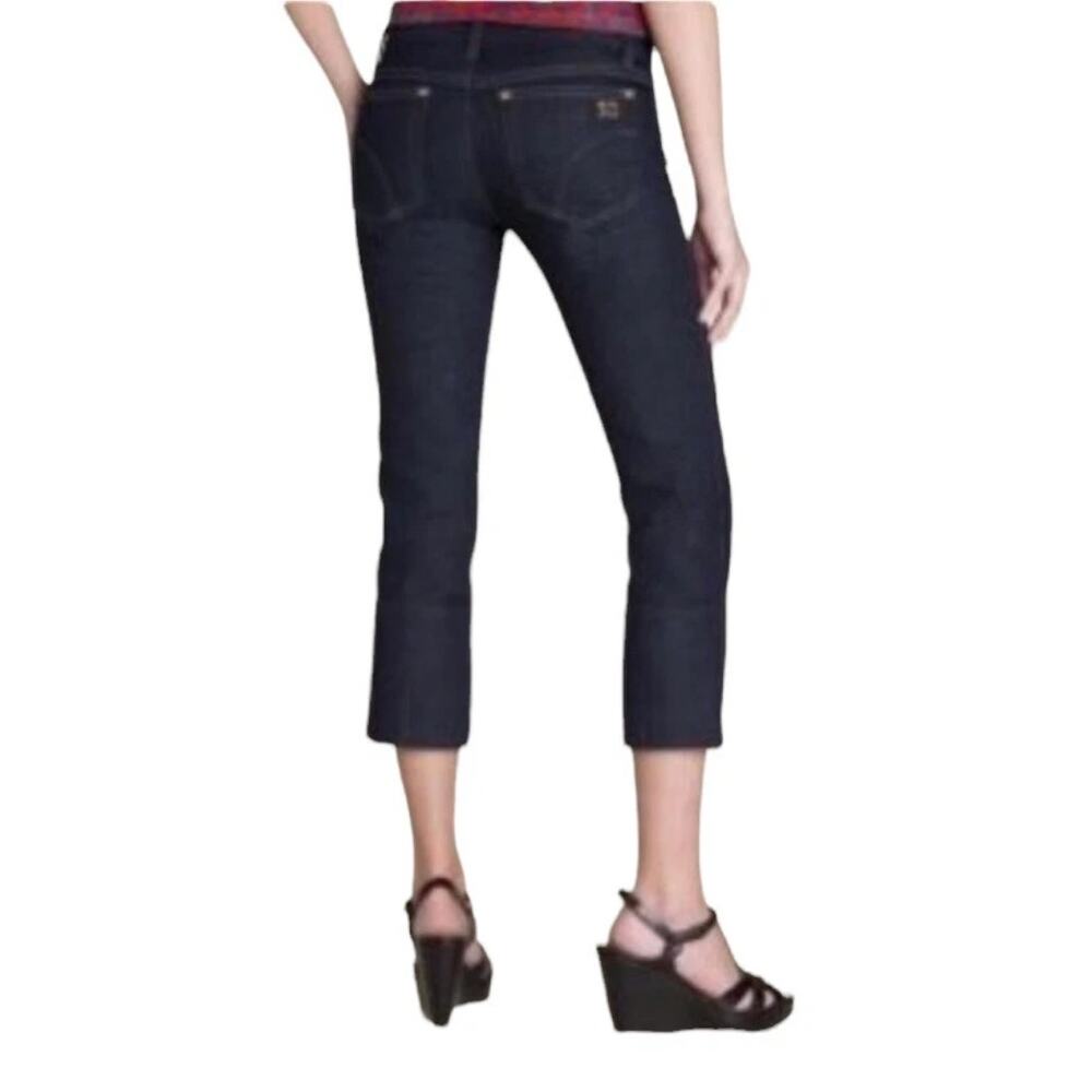 Joe's Jeans Socialite Kicker Bootcut Crop Jeans in Perry Wash Low Rise Size W30